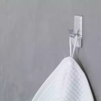 Towel hook TESA 58812 Indoor Transparent 2 pc(s)