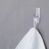 Kitchen hook TESA 58811-00000 Transparent White 2 pcs