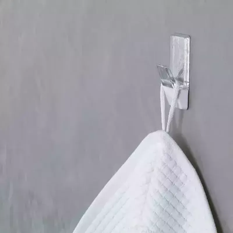Kitchen hook TESA 58811-00000 Transparent White 2 pcs