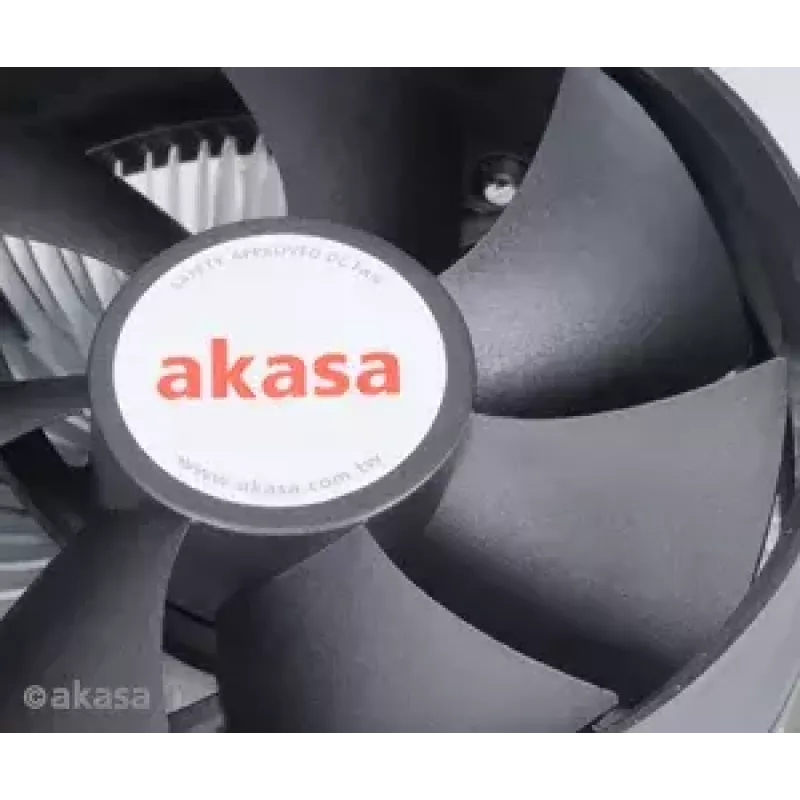 Cooler Akasa AK-CCE-7105EP Processor Cooling System 9.2 cm Black Silver