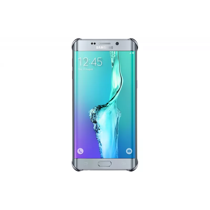 Samsung EF-QG928 mobile phone case 14.5 cm (5.7 inch) Cover Silver, Transparent