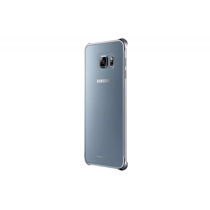Samsung EF-QG928 mobile phone case 14.5 cm (5.7 inch) Cover Silver, Transparent