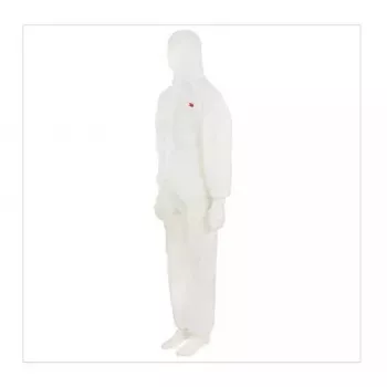 Protective Coverall 3M 4520 White