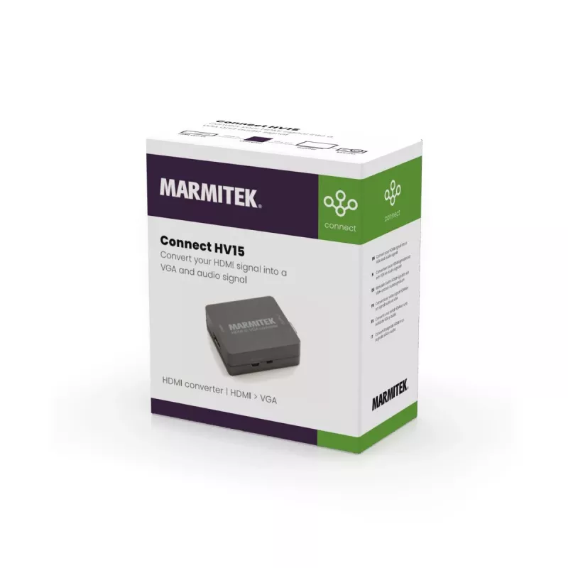 Marmitek Connect HV15 - HDMI to VGA adapter
