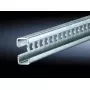 Rack rail Rittal 4945.000 — steel, silver, pack of 6