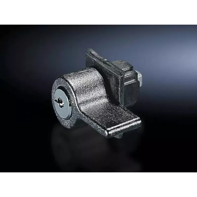 Electrical enclosure lock Rittal 2576.000, screw-mounted, black