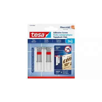 Universal hook TESA 77765 Indoor White 2 pc(s)