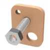 Universal hook TESA 77902-00000 Beige Indoor & outdoor 2 pcs