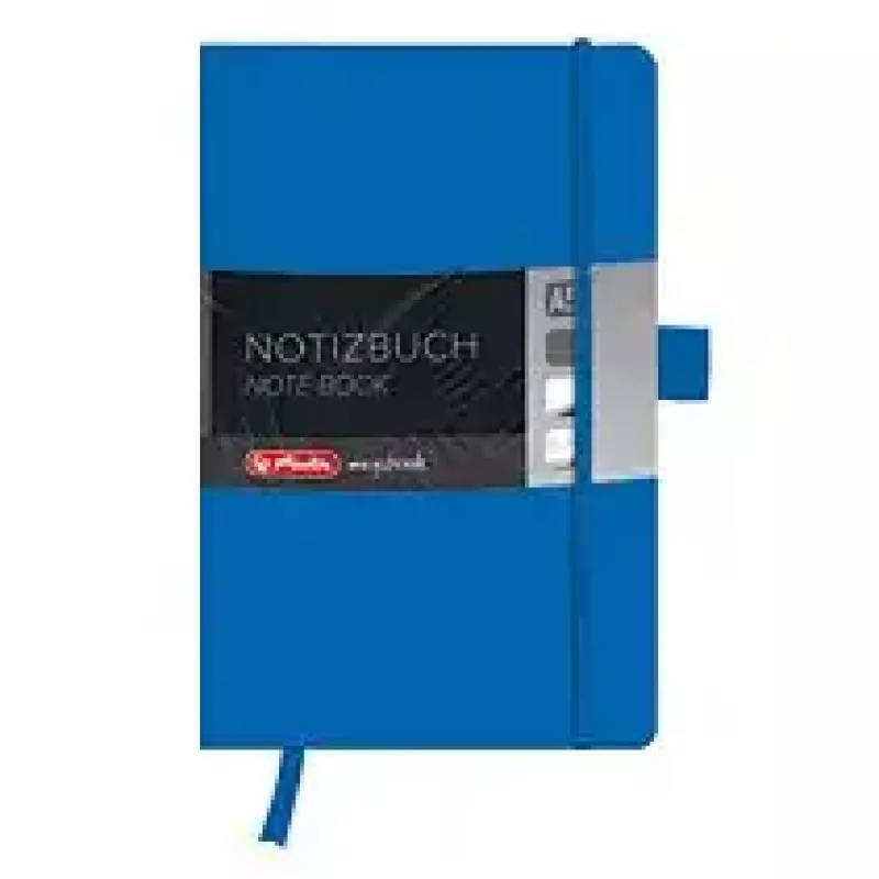Writing Notebook Herlitz 11369097 A5 96 Sheets Blue