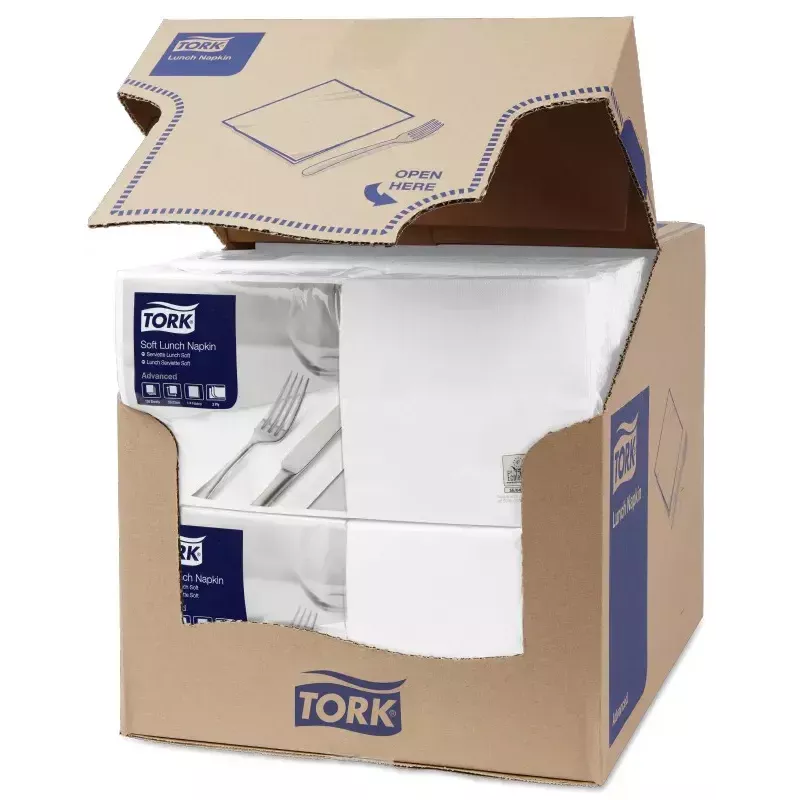 Paper Napkins Tork 477414 White 150 pc(s)