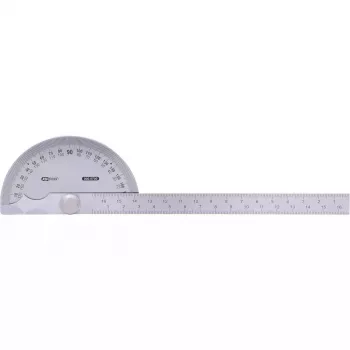 Half-circle protractor KS Tools 300.0700 Stainless steel Matte 220mm
