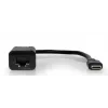Laptop Dock Port Designs 900126 USB Black 0.3m