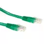 ACT Green 1.5 meter U/UTP CAT6 patch cable with RJ45 connectors
