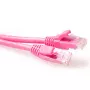 ACT Pink 7 meter U/UTP CAT6 patch cable snagless with RJ45 connectors