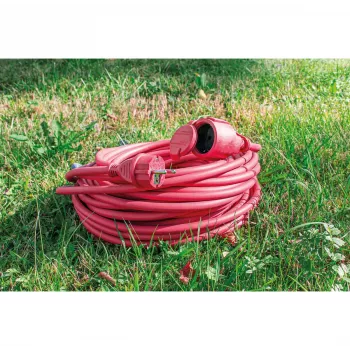 Power Cable as-Schwabe 60215 Red 15 m