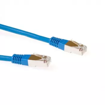 ACT Blue 20 meter LSZH SFTP CAT6 patch cable with RJ45 connectors
