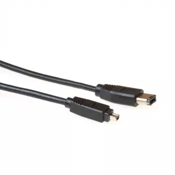 ACT Firewire IEEE1394 connection cable 6-pin male - 4-pin male 4,50 m