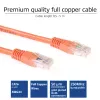 ACT Orange 7 meter U/UTP CAT6 patch cable with RJ45 connectors