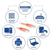 ACT Orange 7 meter U/UTP CAT6 patch cable with RJ45 connectors