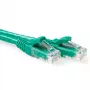 ACT Green 1 meter U/UTP CAT6A patch cable snagless with RJ45 connectors