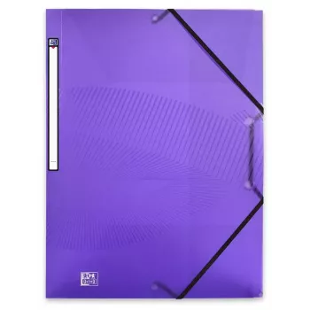 Folder Oxford 400105131 Polypropylene A4 Black Blue Green Grey Pink Purple Red Turquoise