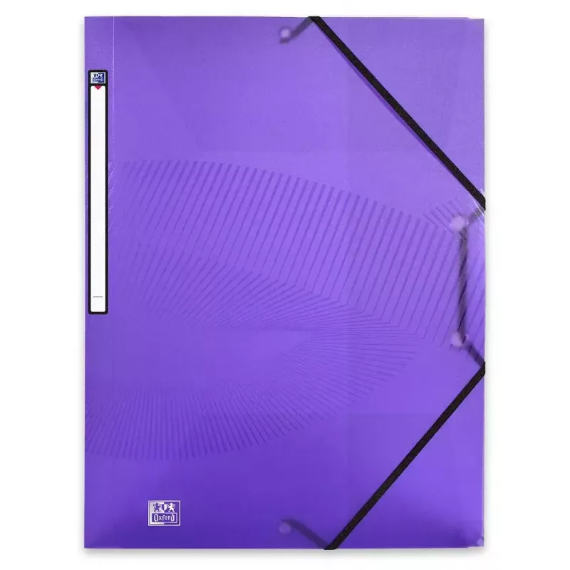 Folder Oxford 400105131 Polypropylene A4 Black Blue Green Grey Pink Purple Red Turquoise