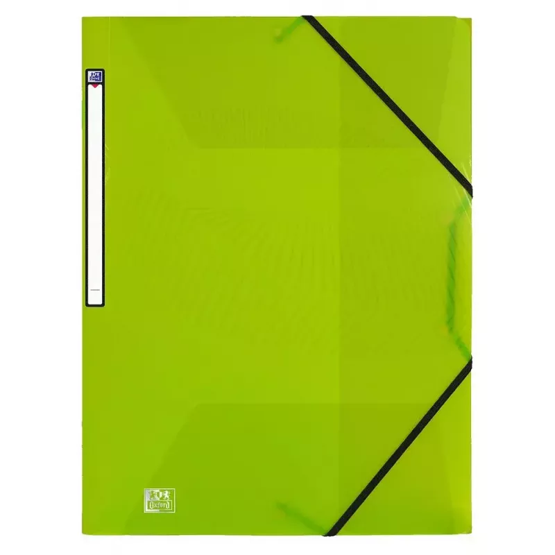 Folder Oxford 400105131 Polypropylene A4 Black Blue Green Grey Pink Purple Red Turquoise