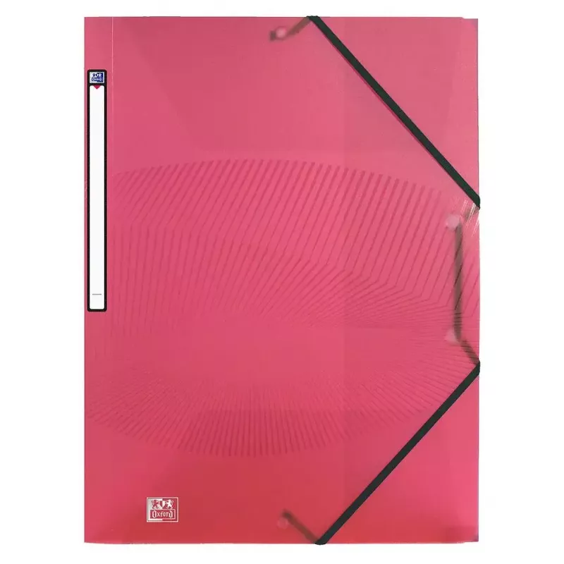 Folder Oxford 400105131 Polypropylene A4 Black Blue Green Grey Pink Purple Red Turquoise