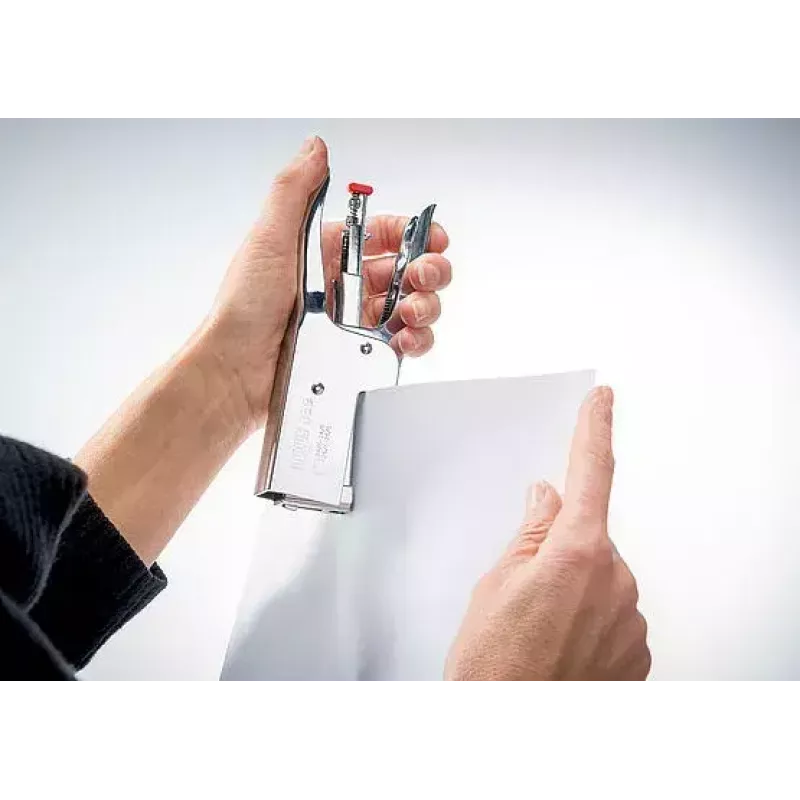 Stapler Novus B 39 Chrome Grey