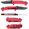 Pocket knife Camper/scout KS Tools 907.2220 Black Red