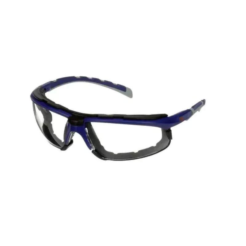 3M S2001SGAF-BGR-F safety eyewear Safety glasses Plastic Blue, Grey
