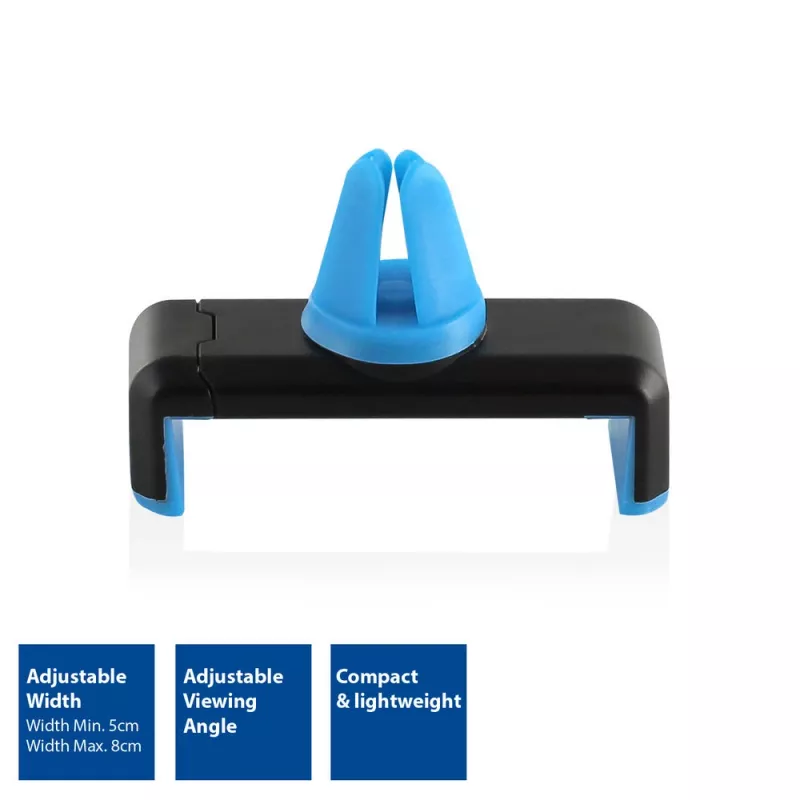 Passive holder ACT Smartphone car mount AC9000 air vent metal clip