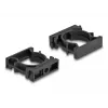 Cable holder DeLOCK 60487 28.5 mm black 4 pieces