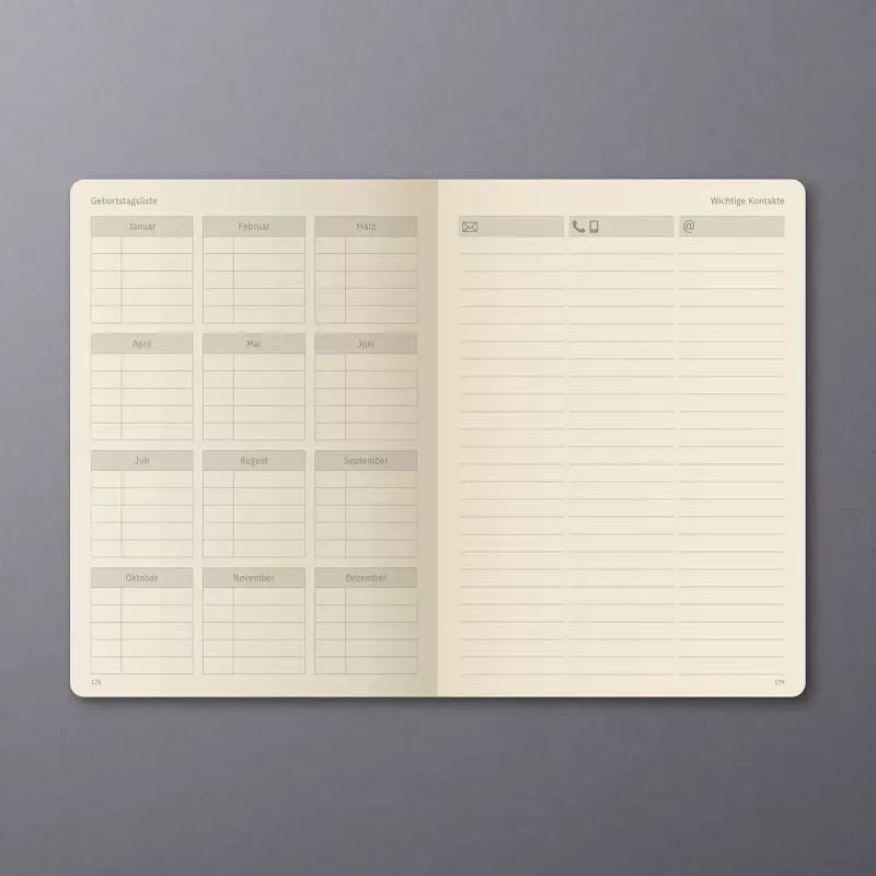 Notebook Sigel Conceptum A5 192 sheets 148 x 213 mm