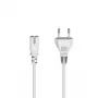Hama 00223276 power cable White 5 m C7 coupler