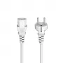 Hama 00223291 power cable White 5 m 3-pin