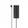 Hama 00223162 power extension 1.5 m 8 AC outlet(s) Indoor Black