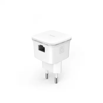 Hama N300 Network repeater 300 Mbit/s White