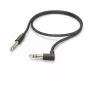 Hama 00201527 audio cable 0.5 m 3.5mm Black