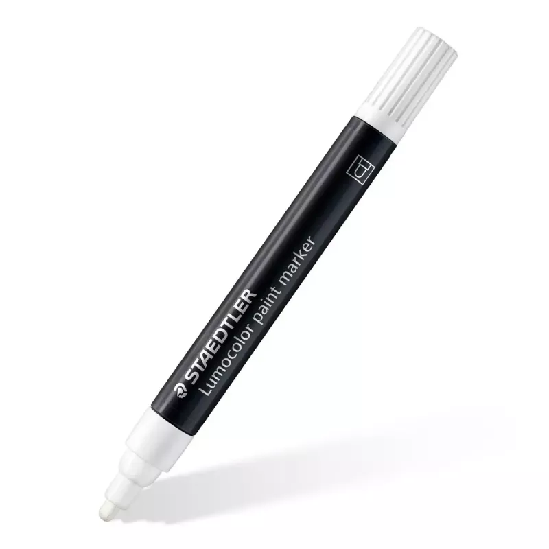 Staedtler 349 C10 paint marker 10 colours Beige Black Blue Green Orange Pink Red Turquoise White Yellow