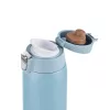 EMSA Light Mug 400 ml Blue Stainless Steel Lid Polypropylene