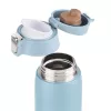 EMSA Light Mug 400 ml Blue Stainless Steel Lid Polypropylene