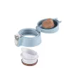EMSA Light Mug 400 ml Blue Stainless Steel Lid Polypropylene
