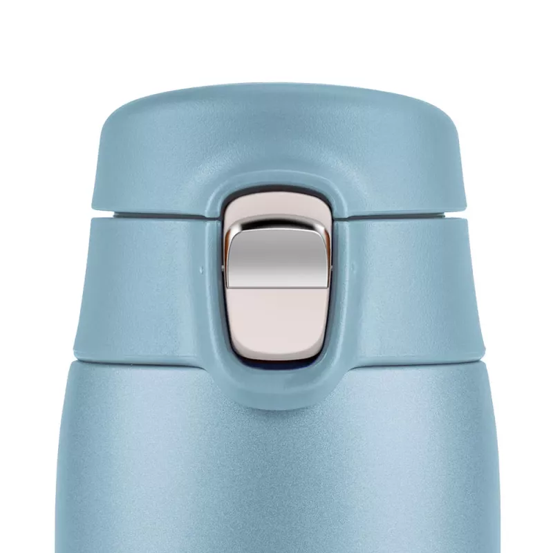EMSA Light Mug 400 ml Blue Stainless Steel Lid Polypropylene