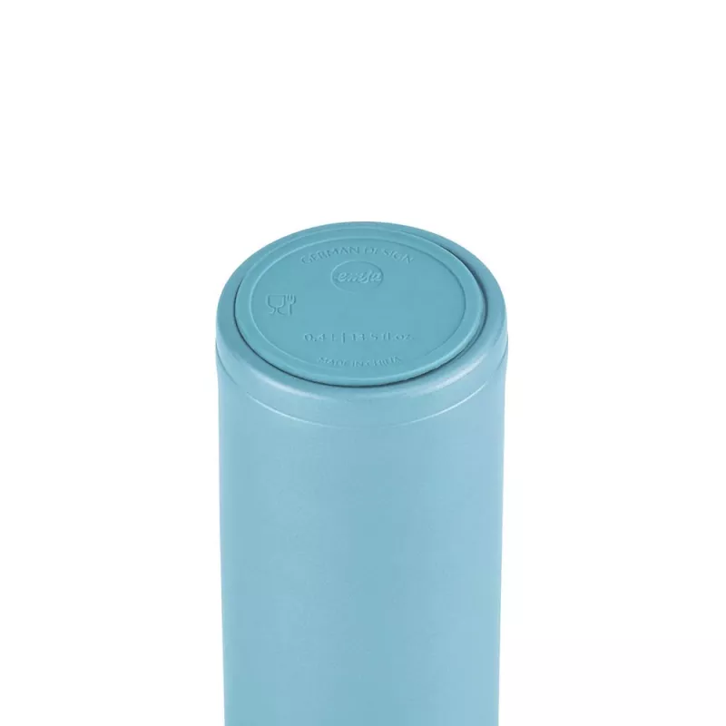 EMSA Light Mug 400 ml Blue Stainless Steel Lid Polypropylene