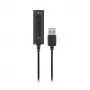 ACT AC9360 audio card USB 3.5 mm headphone connectivity 4 buttons