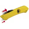 Utility knife Stanley STHT0-10193 Black Stainless steel Yellow Razor blade 22 mm width 165 mm length