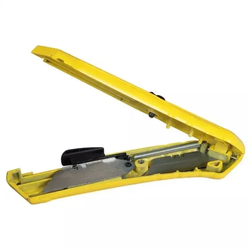Utility knife Stanley STHT0-10193 Black Stainless steel Yellow Razor blade 22 mm width 165 mm length