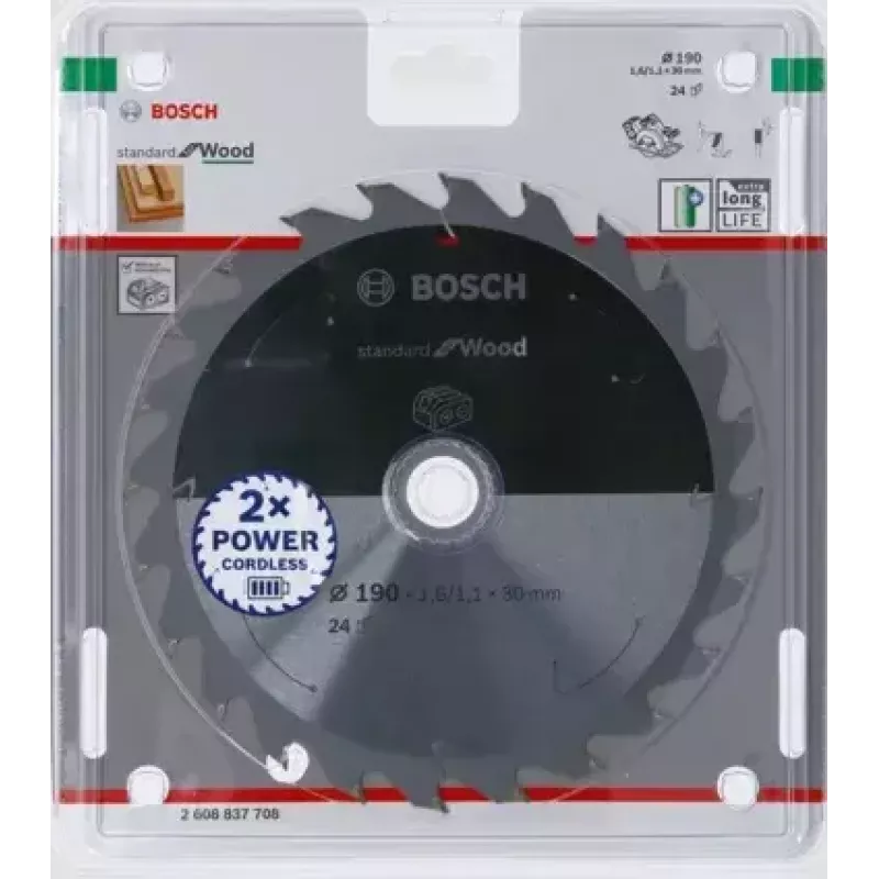 Bosch 2 608 837 708 circular saw blade 19 cm 1 pc(s)