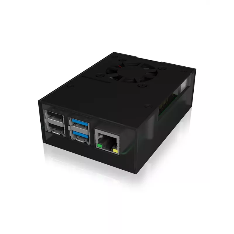 ICY BOX IB-RP108 Case Anthracite, Black
